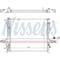 Nissen Nissens Radiator, 65613A 65613A - alternate 1
